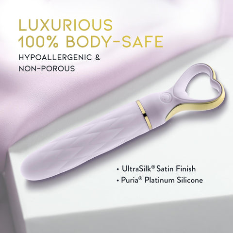 Delice Heartthrob Lavender Love Bullet Vibrator By Blush - Loveangels