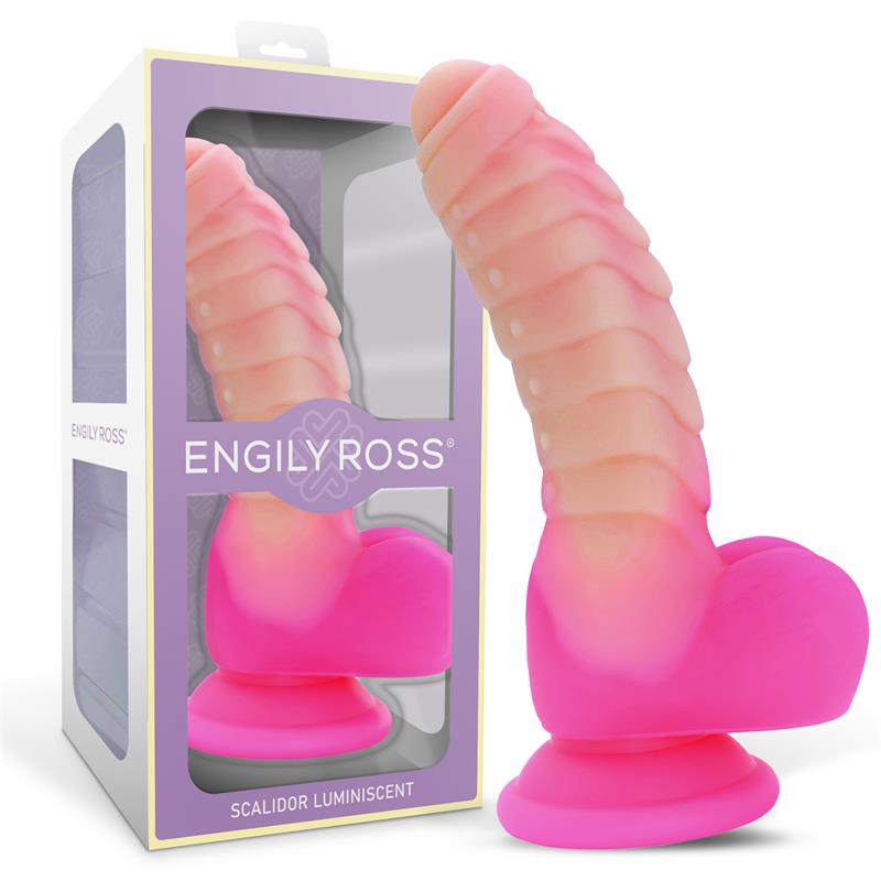 Dildox By Engily Ross Scalidor Luminescent Unicorn Dildo 18cm - Loveangels
