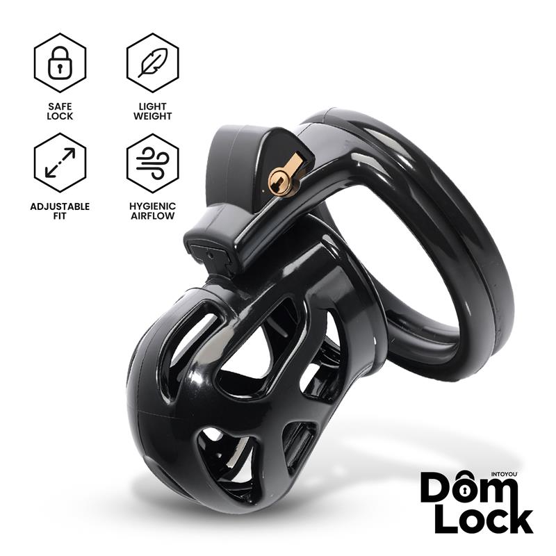 DomLock Block Chastity Cage - Loveangels