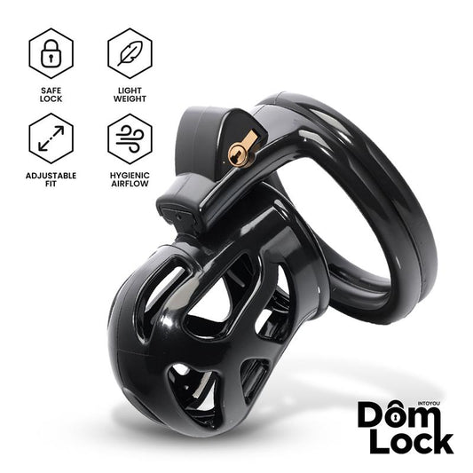 DomLock Block Chastity Cage - Loveangels