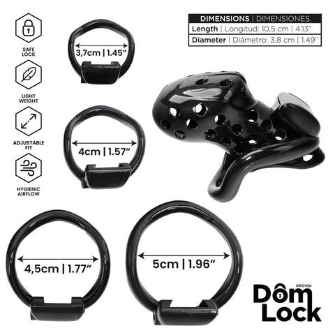 DomLock Convict Chastity Cage - Loveangels