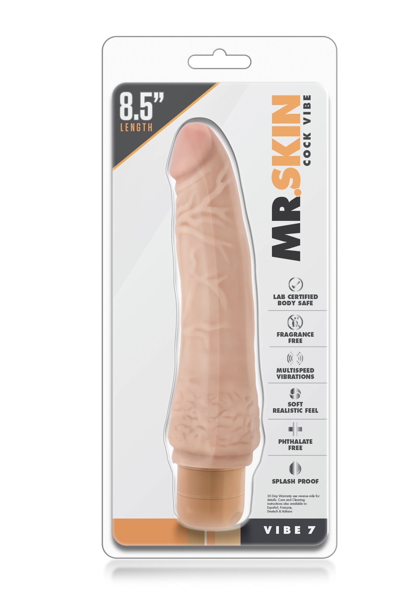 Dr Skin Cock Vibe 7 8.5 Inch - Loveangels