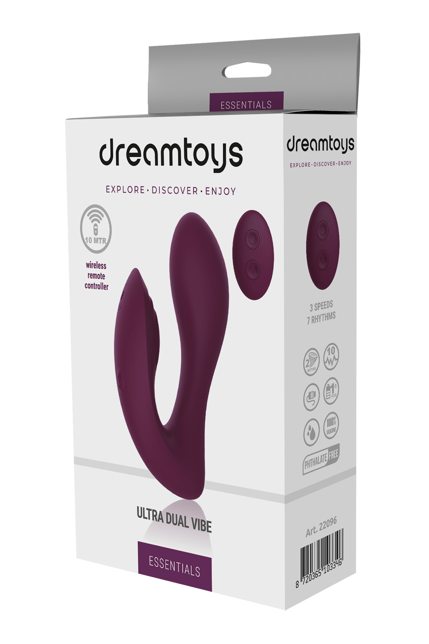 Dream Toys Essentials Ultra Dual Vibe - Loveangels