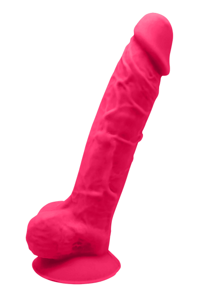 Dream Toys Real Love Thermo Reactive 7" Dildo With Balls - Loveangels