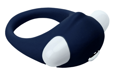 Dream Toys Stimu Ring Blue One Speed Vibrating Ring - Loveangels