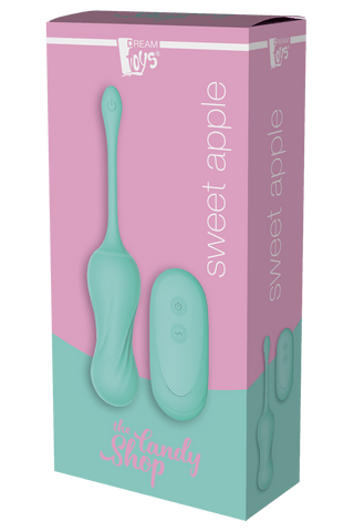 Dreamtoys Candy Shop Sweet Apple Remote Control Vibrating Egg - Loveangels
