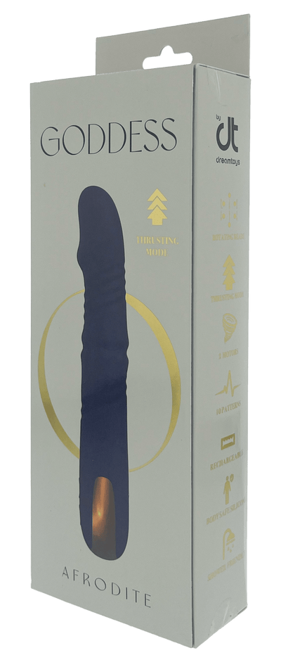 DreamToys Goddess Collection Afrodite Up And Down Vibrator With Rotating Beads - Loveangels