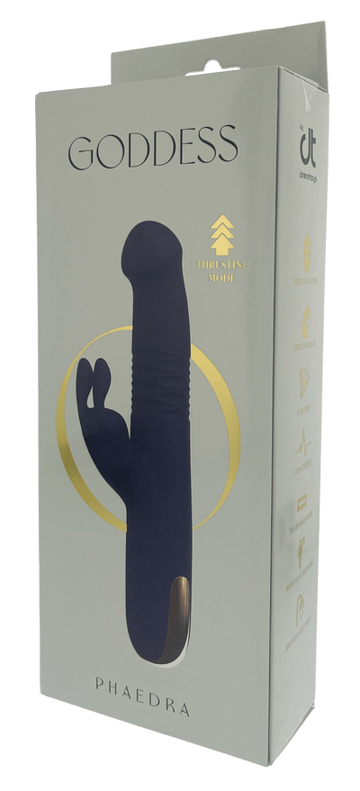 DreamToys Goddess Collection Phaedra Up And Down Rabbit Vibrator - Loveangels