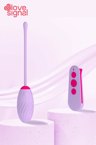 DreamToys Love Signal Eggcitement Vibrating Love Egg With Remote - Loveangels