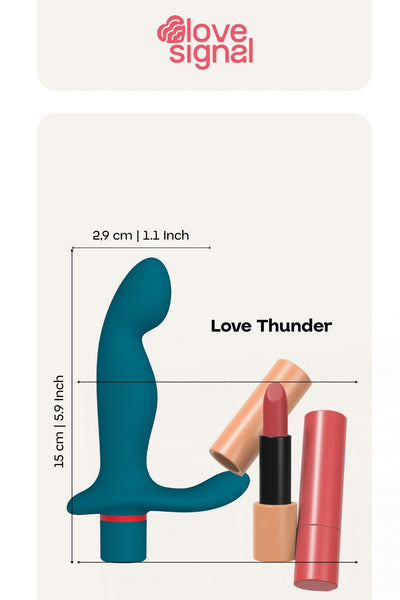Dreamtoys Love Signal Love Thunder Prostate Vibrator - Loveangels