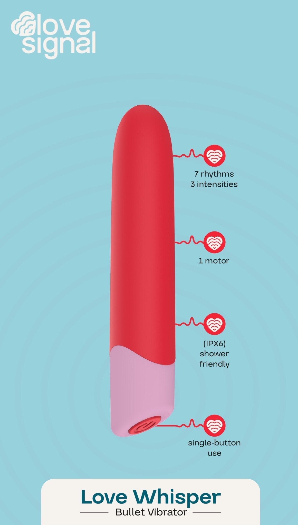 Dreamtoys Love Signal Love Whisper Bullet - Loveangels