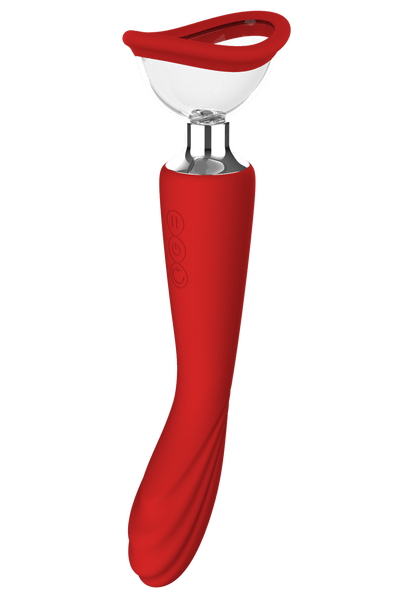 Dreamtoys Red Revolution Georgia G - Spot Vibrator And Suction Pump - Loveangels