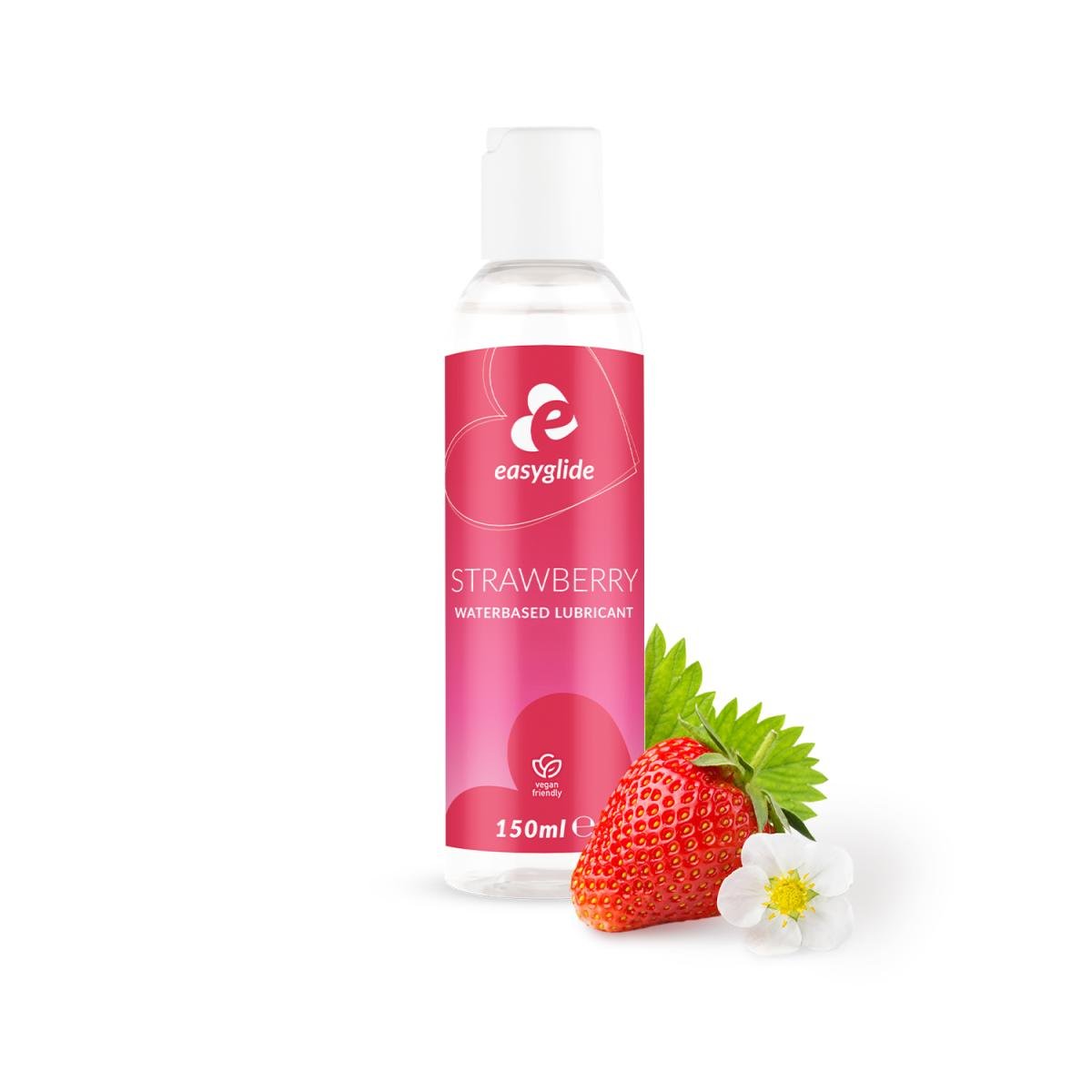 Easyglide Strawberry Flavour Waterbased Lubricant 150ml - Loveangels
