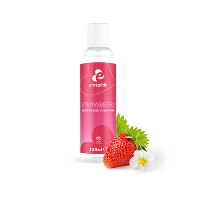 Easyglide Strawberry Flavour Waterbased Lubricant 150ml - Loveangels