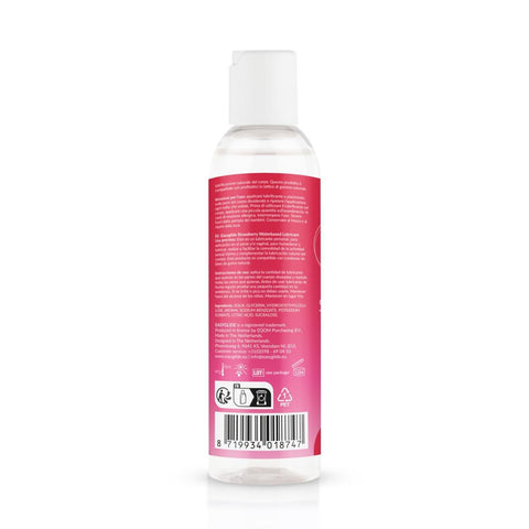Easyglide Strawberry Flavour Waterbased Lubricant 150ml - Loveangels