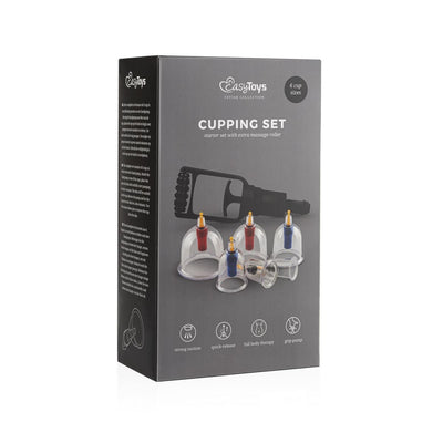 Easytoys 6 Piece Cupping Set with Trigger Handle - Loveangels