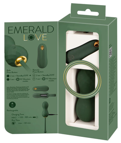 Emerald Love Luxurious Remote Control Love Balls - Loveangels