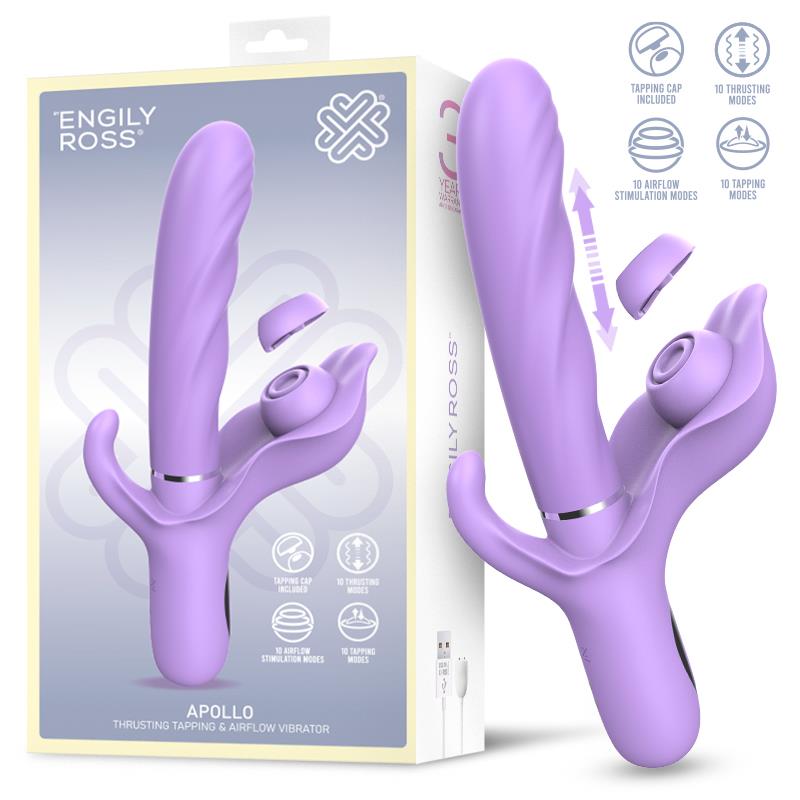 Engily Ross Apollo Vibe with Thrusting, Tapping and Airflow - Loveangels