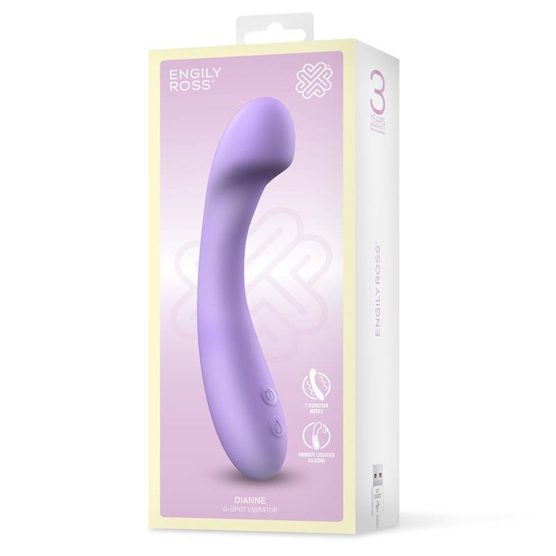 Engily Ross Dianne Bendable Liquid Silicone G Spot Vibe - Loveangels
