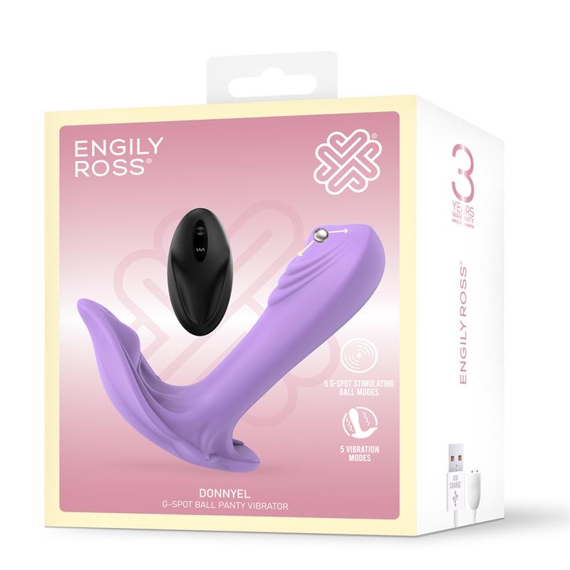 Engily Ross Donnyel Remote Control Panty Vibrator With G Spot Ball - Loveangels