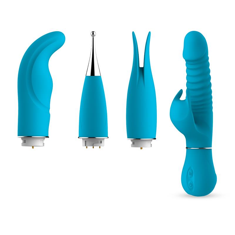 Engily Ross Eivian Interchangeable 4 Pieces Set Vibration and Thrusting - Loveangels