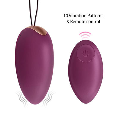 Engily Ross Garland 2.0 Liquid Silicone Vibrating Egg With Remote Control - Loveangels