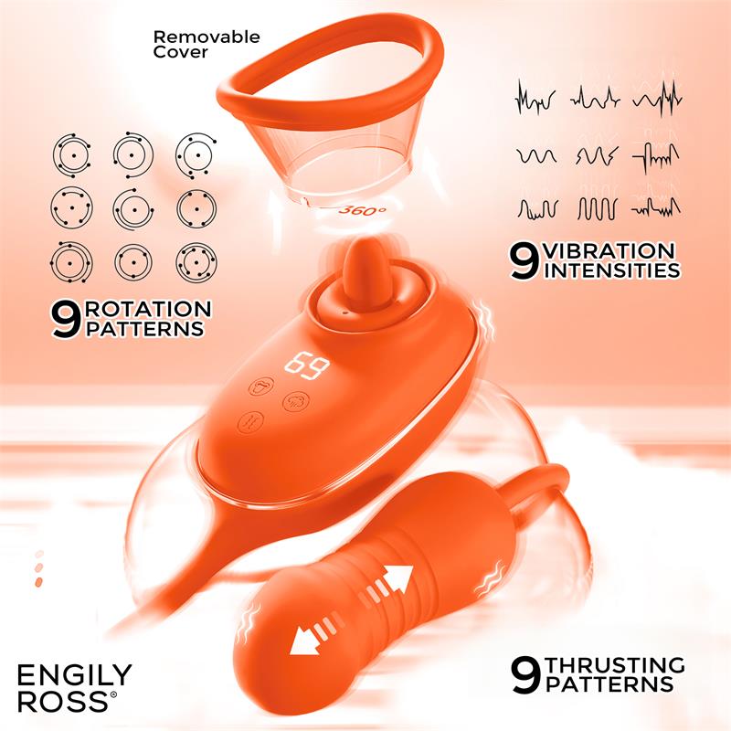 Engily Ross Lizer Pro With Tongue, Pump And Thrusting - Loveangels