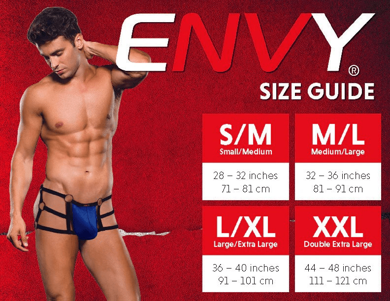 Envy Menswear Bad Boy Brief White M/L - Loveangels
