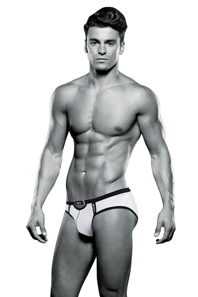 Envy Menswear Bad Boy Brief White M/L - Loveangels