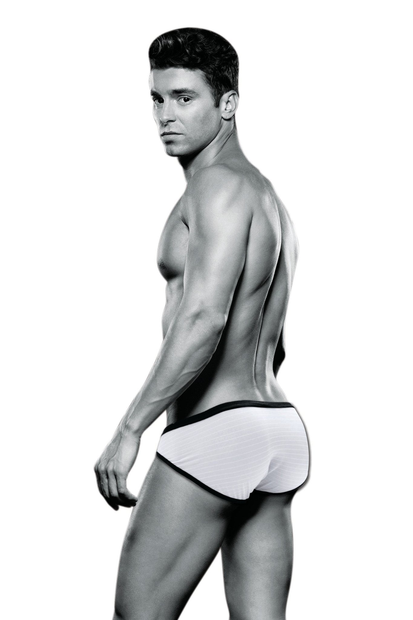 Envy Menswear Bad Boy Brief White M/L - Loveangels