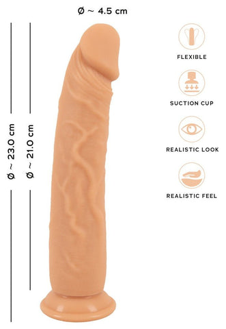 European Lover 9 Inch Silicone Dildo - Loveangels