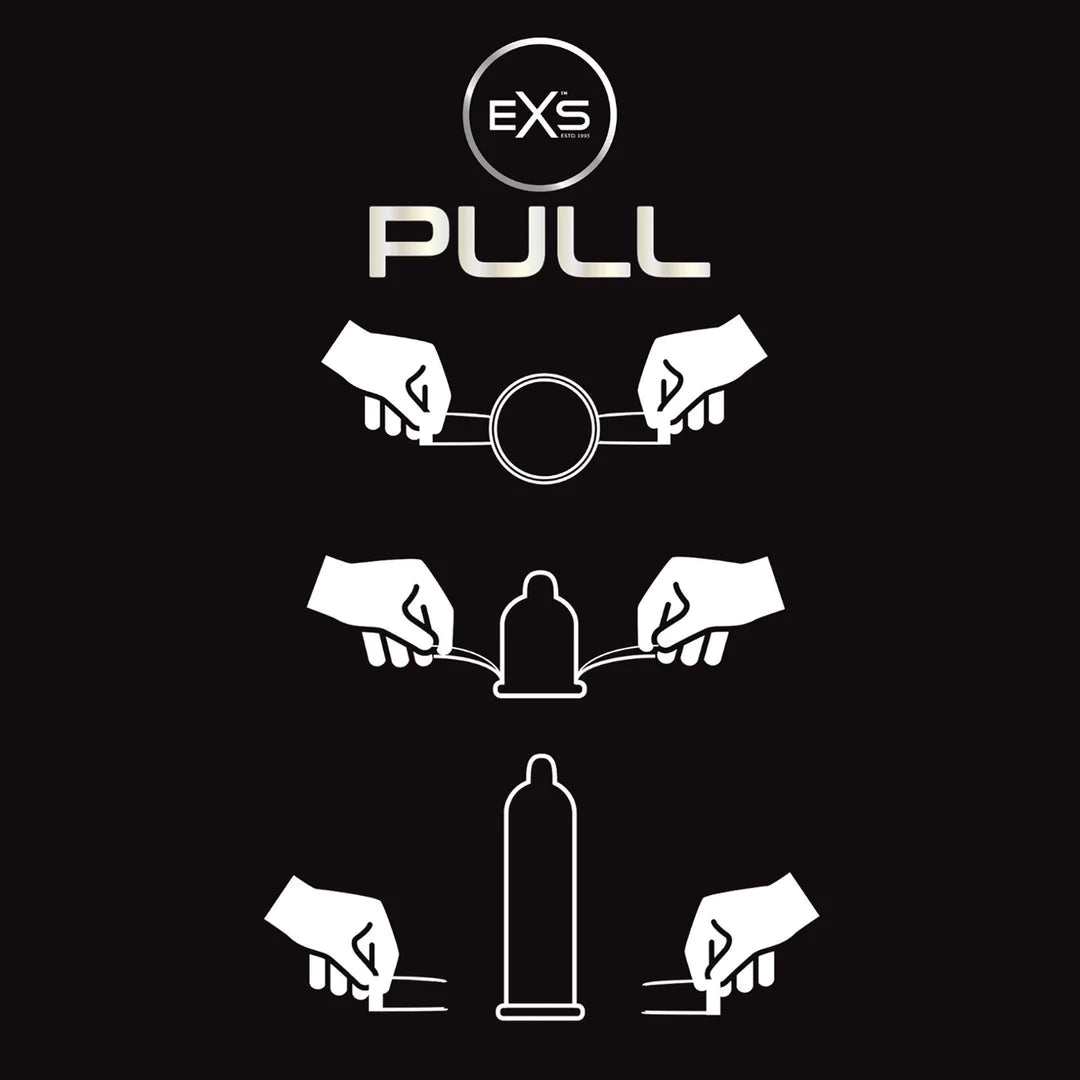 EXS Pull - Non - Latex Condoms - 6 Pieces - Loveangels