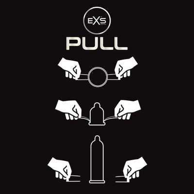 EXS Pull - Non - Latex Condoms - 6 Pieces - Loveangels