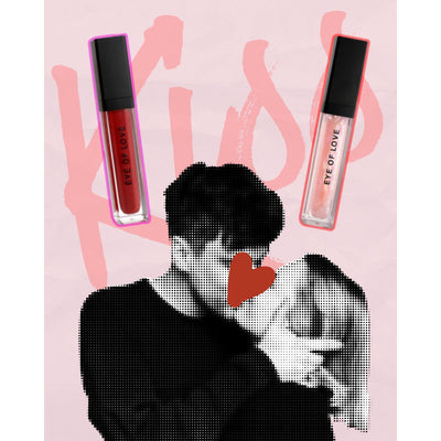 Eye of Love - Matchmaker Kiss Chemistry Lip Gloss - Crimson Kiss - Loveangels