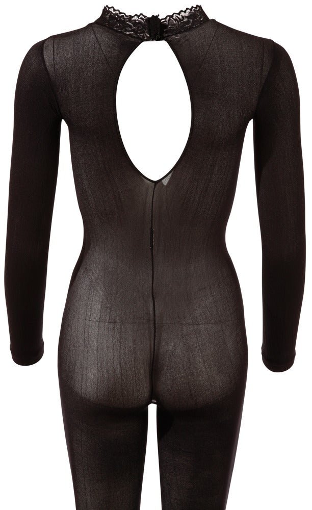 Fantasy by Cottelli Crotchless Catsuit Bodystocking - Loveangels