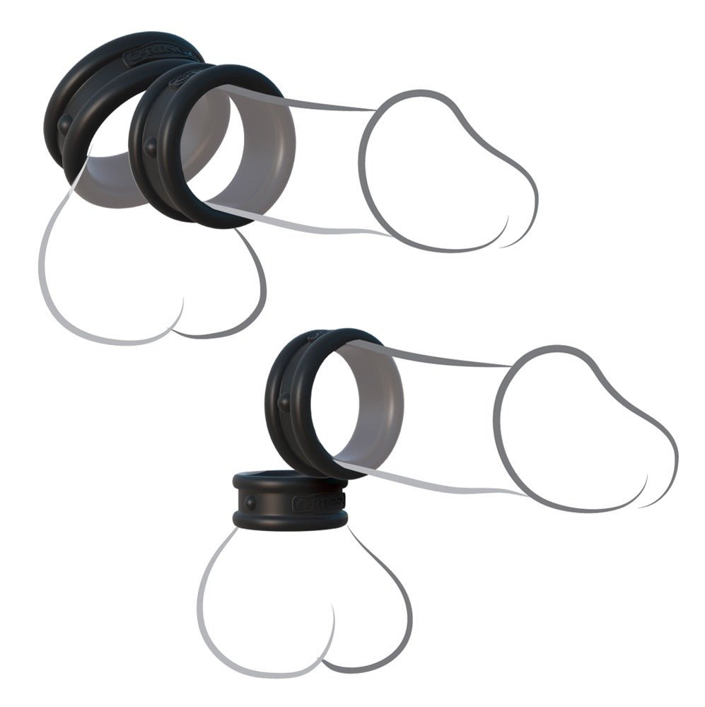 Fantasy C - Ringz Max Width Silicone Rings - Loveangels