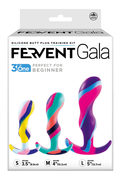 Fervent Gala 3 In 1 Curved Silicone Training Set - Loveangels