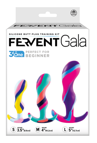 Fervent Gala 3 In 1 Curved Silicone Training Set - Loveangels
