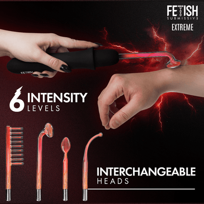 Fetish Submissive High Frequency Electrostimulation Wand - Loveangels