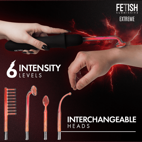 Fetish Submissive High Frequency Electrostimulation Wand - Loveangels