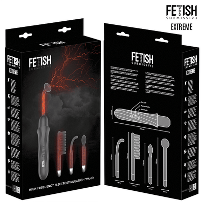 Fetish Submissive High Frequency Electrostimulation Wand - Loveangels