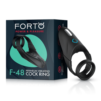 Forto F - 48 Vibrating Perineum Double C - Ring - Loveangels