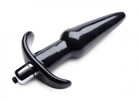 Frisky Thrilling Noir Smooth Vibrating Anal Plug - Loveangels