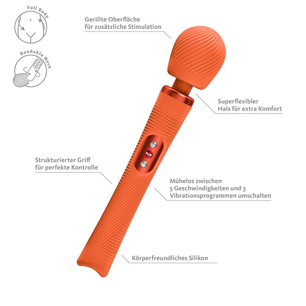Fun Factory VIM Sunrise Orange Wand - Loveangels
