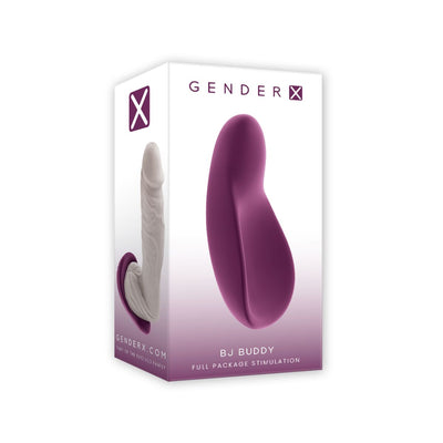 Gender X - BJ Buddy Vibrator - Burgundy - Loveangels