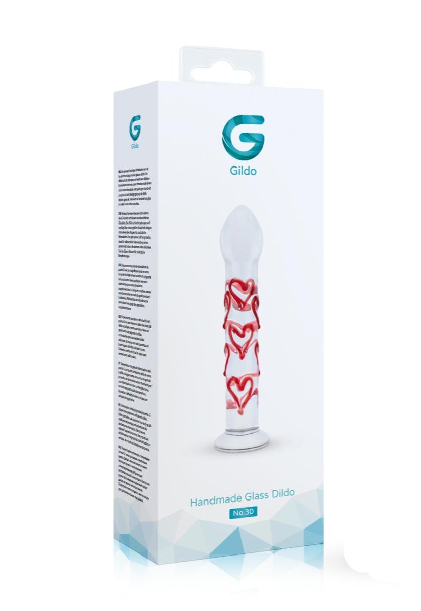 Gildo 6.7 Inch Glass Love Dildo No. 30 - Loveangels