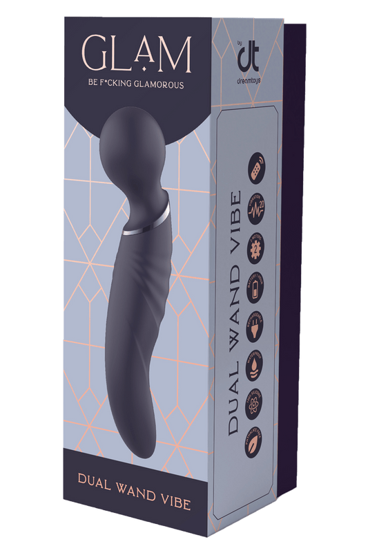Glam Dual Ended Wand Vibe - Loveangels