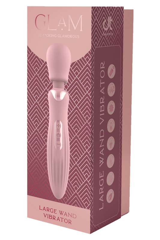 Glam Large Wand Vibrator - Loveangels