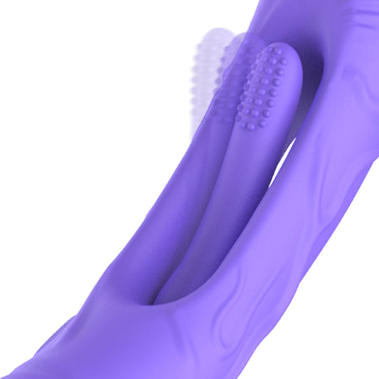 Good Vibes Only Flax Vibrating Dildo with G-Spot Stimulator - Loveangels