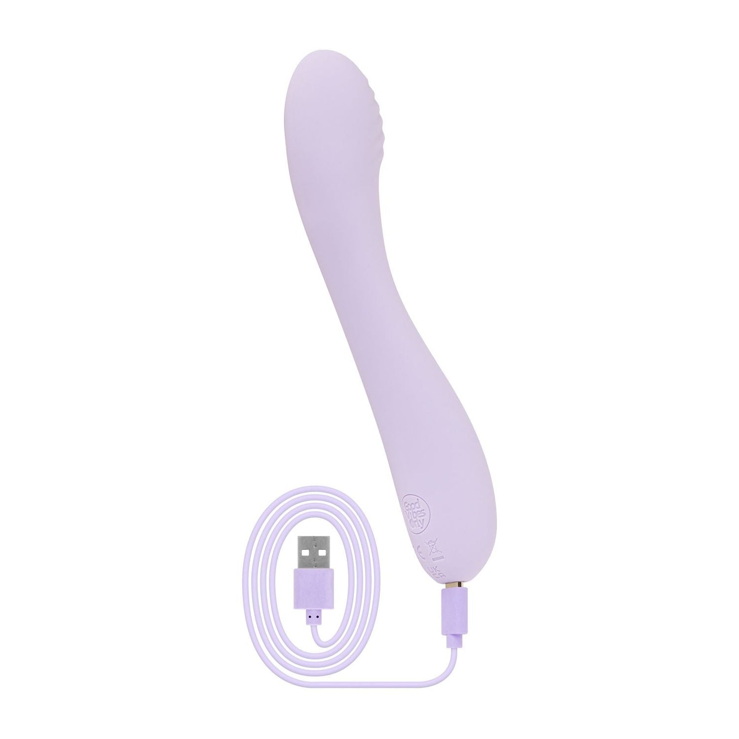 Good Vibes Only Soft Silicone G-Spot Vibrator - Loveangels